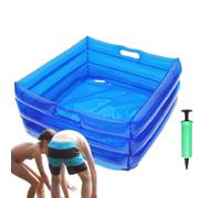Bassin de trempage des pieds Avec Pompe Portative Gonflable Repliable