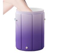 Bassin De Trempage Des Pieds | Lavage et Massage - Bassin Pliable pour le Trempage des Pieds,pour Voyage Camping Centre de Spa Dortoir Salle de Bain le Coucher Femmes Hommes Personnes Âgées Seniors At