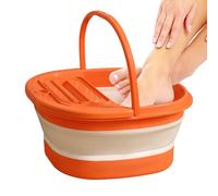 Bassin De Trempage Pour Les Pieds - Sac De Lavage Antidérapant - Récipient Pour Le Trempage Des Pieds | Pour Hommes Femmes Personnes Âgées Voyage Camping Centre Spa Hôtel Dortoir Salle De