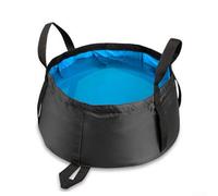 Bassin d'eau léger et pliable de 8 L pour camping, randonnée, voyage, utilisation comme station de lavage des pieds, lavage de la vaisselle, nettoyage des fruits et de l'eau des animaux domestiques