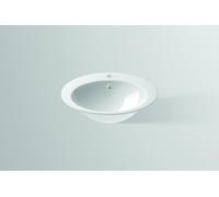 Bassin encastrable Alape EB.O600H, ovale L : 600 mm H : 150 mm P : 500 mm, 21...
