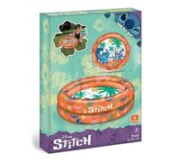 Happy People - Disney Stitch 2-Ring Piscine Bassin Gonflable Ø 100cm Jardin