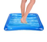Bassin Gonflable Pour Bain De Pieds, Plateau De Bain Pour Pieds D'Accès Piscine, Accessoire De Soin Des Pieds Pour Maison Spa Salle De Bain Plage Famille
