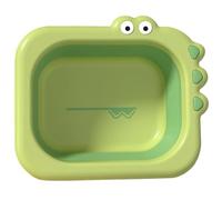Bassin lavé pliable baignoire pliable baignoire portable Babinet Babinet Wash Basin de dessins mignons conception de délai lavage pour tout-petit du lavage petit bassin pour le 1.