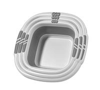 Bassin Pliab| Bac à VaisselPortab- Bac à Linge Portabpour Lavage des Vêtements, l'Utilisation en Salde Bain, Nettoyage des Fruits et Bassin pour Pieds avec Gain de