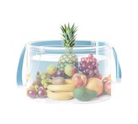Bassin Pliable, Bassin Pliable pour Le Camping,Bassin de Plats pliants légers | avec poignée, Fournitures de Voyage en Plein air pour Le Lavage de Pique-Nique de Vie de vérand