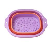 Bassin Pliant Pieds Salle De Bains - Piscine Étanche 10 L Massage Relaxant | Bassin Pliable Avec Des Points De Massage, Baignoire De Pieds Portable Pendant Les Séances De Détente À La Maison Voyage