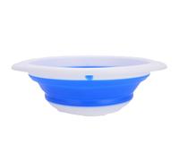 Bassin Pliant Portable Multifonctionnel En Plastique Et Caoutchouc, Seau De Lavage De LéGumes Pour Voyage 23x20x7cm
