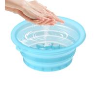 Bassin plongeant pour le visage - Lavabo à froid pliable pour le visage, pour la maison, le spa, la douche, l'hôtel, les voyages d'affaires, le camping, la gym, la randonnée