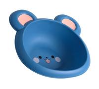 Bassin pour Bébé à Motifs de Dessins Animés, Compact et Portable | PP Bleu, Léger et Robuste, Facile à Nettoyer, Usage Bain et Lavage du Visage, pour Nourrisson