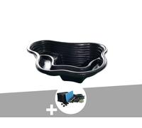 Bassin Préformé Calmus 0,85 M? - 145 L + Filtre De Berge/Gravitaire - Ubbink Multicolore
