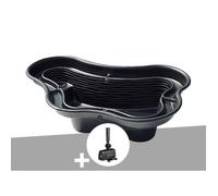 Bassin préformé Calmus 1 m? - 220 L + pompe de filtration - Ubbink