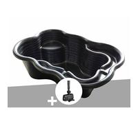 Bassin préformé Iris SI 240 L avec pompe de filtration