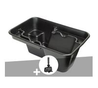 Bassin préformé Jupiter rectangulaire 230 L + pompe de filtration- Ubbink