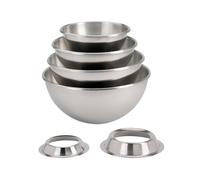 Bassine 1/2 spherique inox 2.1 litres ø 20cm
