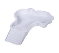 Bassine à eau en ABS pour reptiles avec échelle - 35 x 28,5 x 4,3 cm - Décoration d'aquarium - Piscine pour tortue - Pour dragon barbu, grenouille, tortue, gecko