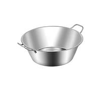Nature et Saveurs – Bassine à gras et à confiture 38 cm – Inox