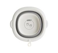 Bassine à laver pliable pour bébé en polypropylène + TPE épaisse - Petite baignoire pour le visage et les pieds - Hygiène antidérapante - Accessoires de voyage pour tout-petits - Multi-usage