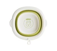 Bassine à laver pliable pour bébé en polypropylène + TPE - Petite baignoire pour le visage et les pieds - Hygiène antidérapante - Accessoires de voyage pour nourrissons