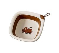 Bassine à laver pliable pour bébé en polypropylène + TPE - Petite baignoire pour le visage et les pieds - Hygiène antidérapante - Accessoires de voyage pour nourrissons