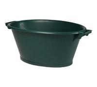 EDA - Baquet Ovale 70 L - Seau en Plastique - 80 x 58 x 33 cm - Vert