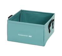 Bassine à vaisselle pliable 28,5 x 28,5 cm, usage polyvalent | Bassine à vaisselle portable et légère, idéale pour la cuisine, le linge, la randonnée, la pêche et les activités de plein air.