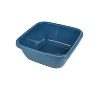 Bassine Carrée ""bassin"" 15l Bleu Paon - Paris Prix