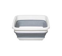 JJA Bassine rétractable 5 five simply smart 8 L blanc gris