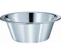 RÖSLE Bassine Conique - Design Professionnel en Inox 18/10 avec Bord Verseur - Pour la Préparation et la Conservation d'Aliments - Passe au lave-vaisselle, 31 cm, Argenté