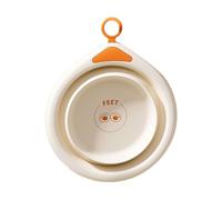 Bassine d'hygiène pliable pour nourrisson, 3 compartiments d'utilisation, lavabo, pour peaux sensibles, nouveau-nés, soins essentiels pour le visage des nourrissons