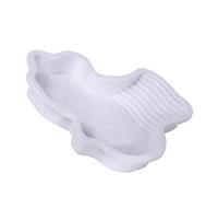 Bassine extra large pour reptiles avec rampes antidérapantes et zone d'alimentation pour animaux aquatiques/terrestres - Bol incliné pour serpents et lézards