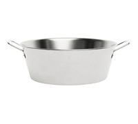Le Pratique Bassine inox Ø 38 cm 9 L 2 anses