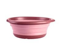 Bassine Pliable, 26x17cm Bassine Retractable, Sceau Retractable, Bol À Vaisselle Rond Pliable, Légers Et Portables, pour Salle De Bains, Cuisine, Camping, pour Laver Les Légumes, Vêtement