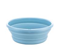 Bassine Pliable, Bac De Lavage, Bassine Pliable, Sceau Retractable, Seau Pliable,Cuvette Pour MéNage, Lavabo Pliable, Petite Bassine Bucket, Pour Salle De Bains, Cuisine, Jardin, Camping (Bleu)