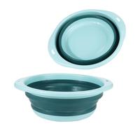 Bassine Pliable,Bassine Plastique Bassine Retractable Lavabo pliable multifonction Bol à Vaisselle Ronds Pliable pour Salle de Bains Cuisine Jardin