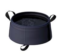 Bassine pliable, évier portable, lavabo portable pour camping, pieds de bébé, voyage et intérieur et extérieur avec panier de transport