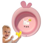 Bassine pliable pour bébé | Bol de bain épais multifonction avec design peu encombrant, léger et durable pour un usage quotidien | Idéal pour le bain, le nettoyage des couches, le lavage des jouets ou