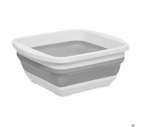 JJA Bassine rétractable 5 five simply smart 8 L blanc gris