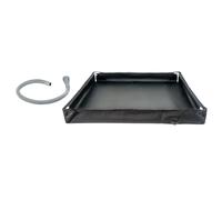 Bassins de bain d'extérieur légers et portables, compacts, étanches, accessoires de camping, durable, base de douche pliable