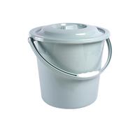 bassins de lit, Seau d'urine avec couvercle, Pot de chambre de crachoir, urinoir de toilette Portable réutilisable avec poignée for femmes enceintes et enfants âgés(Blue,M)