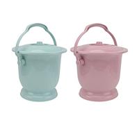 bassins de lit, Toilettes Femmes Bol d'urine Urinoir Femelle Bouteille de Pipi à Main Urinoir Bassin d'urinoir en Plastique Bassin Pot Seau Enfant avec Couvercle PP Plastique Sain