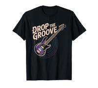 Bassiste Chretien Lancer Le Groove De Louange du Dimanche T-Shirt