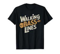 Bassiste De Jazz Walking Bass Contrebassiste Technique Basse T-Shirt