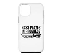 Bassiste en Cours de Chargement d'une Guitare Basse Amusante Coque pour iPhone 12/12 Pro
