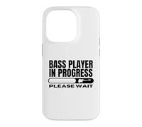 Bassiste en Cours de Chargement d'une Guitare Basse Amusante Coque pour iPhone 14 Pro