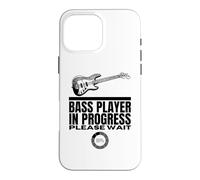 Bassiste en Cours de Chargement d'une Guitare Basse Amusante Coque pour iPhone 16 Pro Max