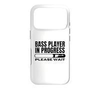 Bassiste en Cours de Chargement d'une Guitare Basse Amusante Coque pour iPhone 17 Pro