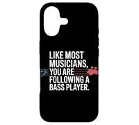 Bassiste Like Most Musicians You are Following A Bass Player Coque pour iPhone 17