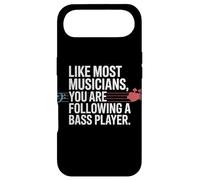 Bassiste Like Most Musicians You are Following A Bass Player Coque pour iPhone Air