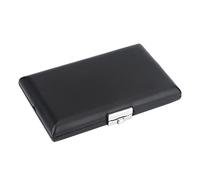 Bassoon Case | 6 Slot PU Leather Holder & Protector | Secure Storage Box for Bassoon Reeds/Accessories | Lightweight Wooden Case with Soft Interior